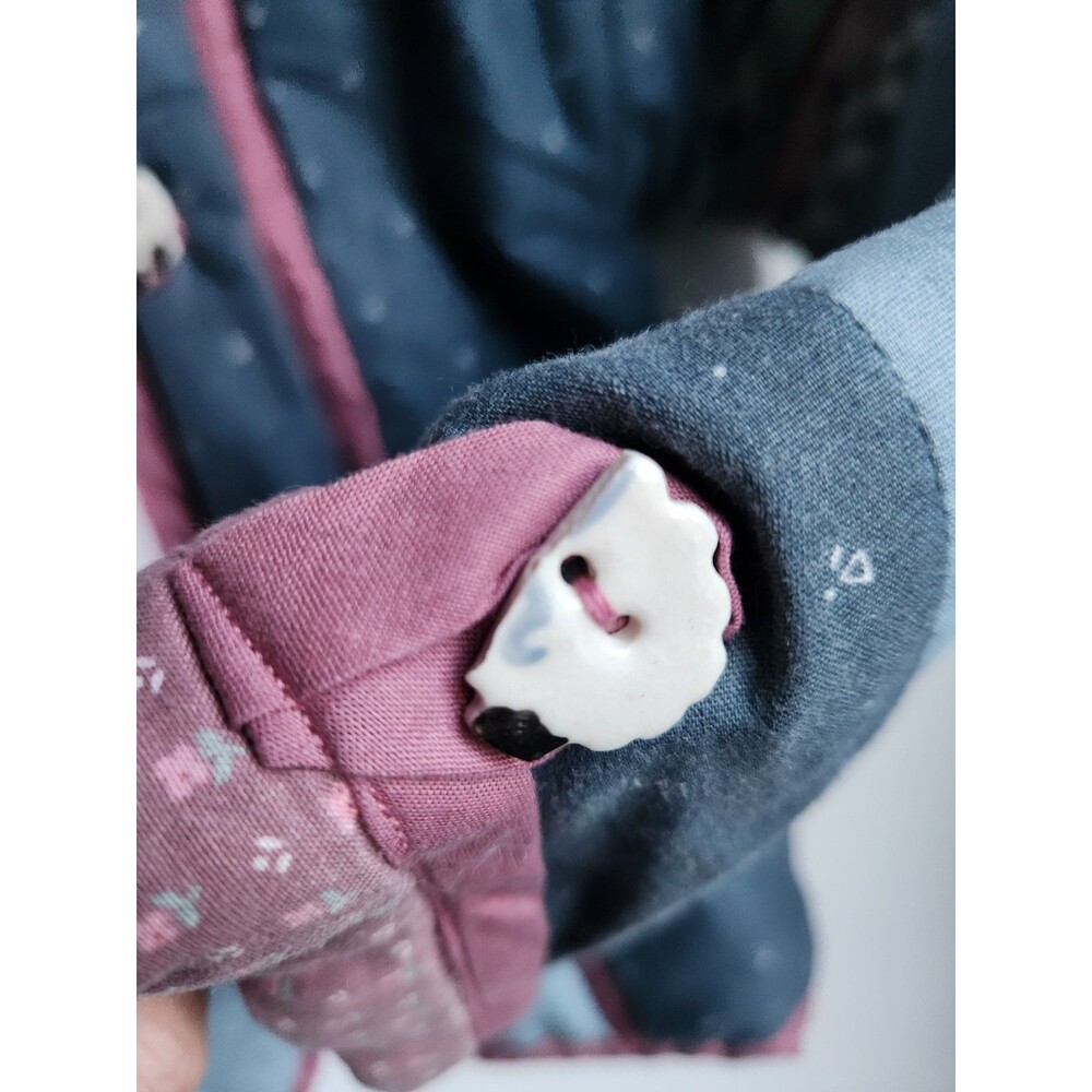 Vintage Daisy Kingdom Beatrix Potter Quilted Jacket | Cottagecore Prairie Kids - Picture 8 of 11